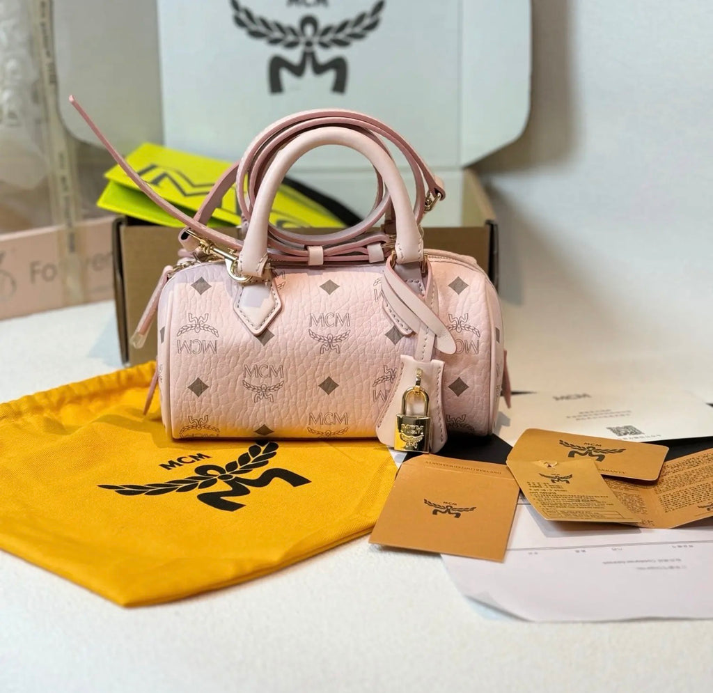 MCM pink mini bag
